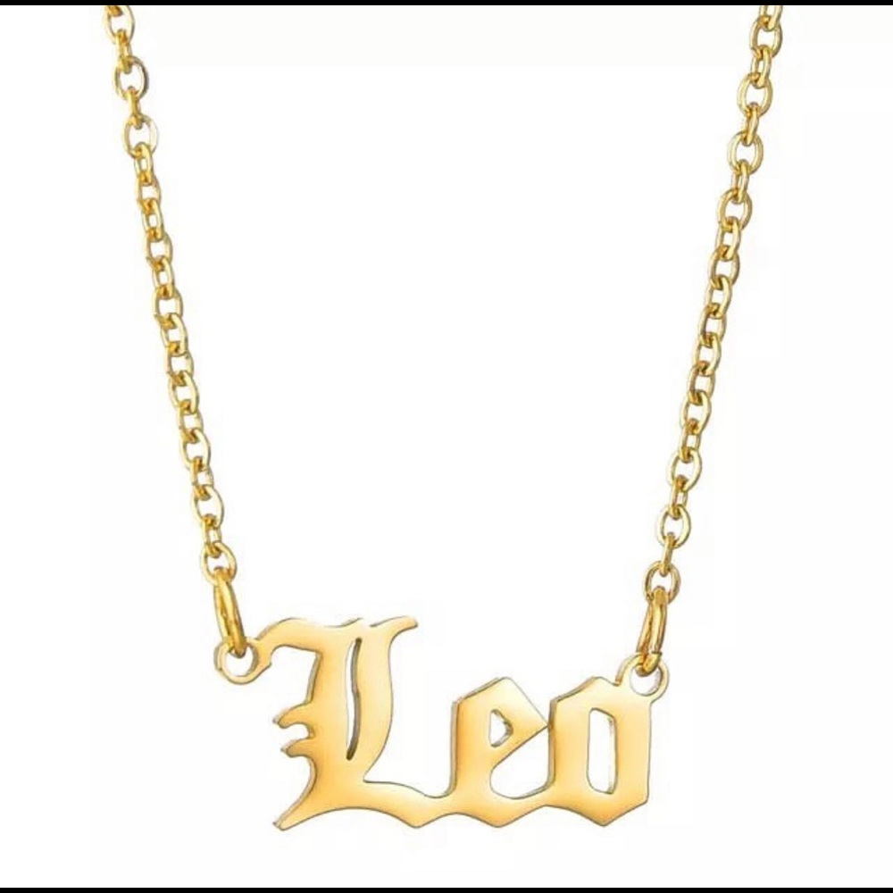 Leo Zodiac Anklet (Gold)